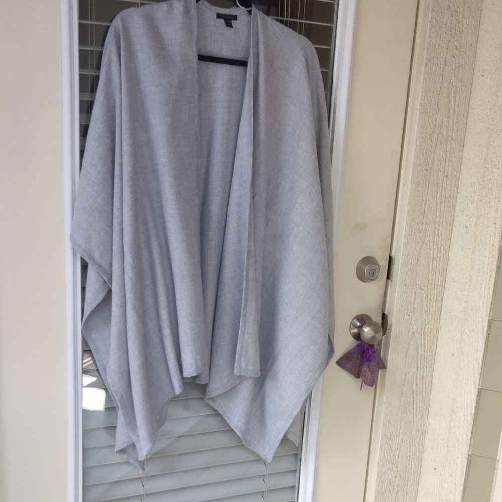 Ann Taylor Light Gray Wrap Nwot